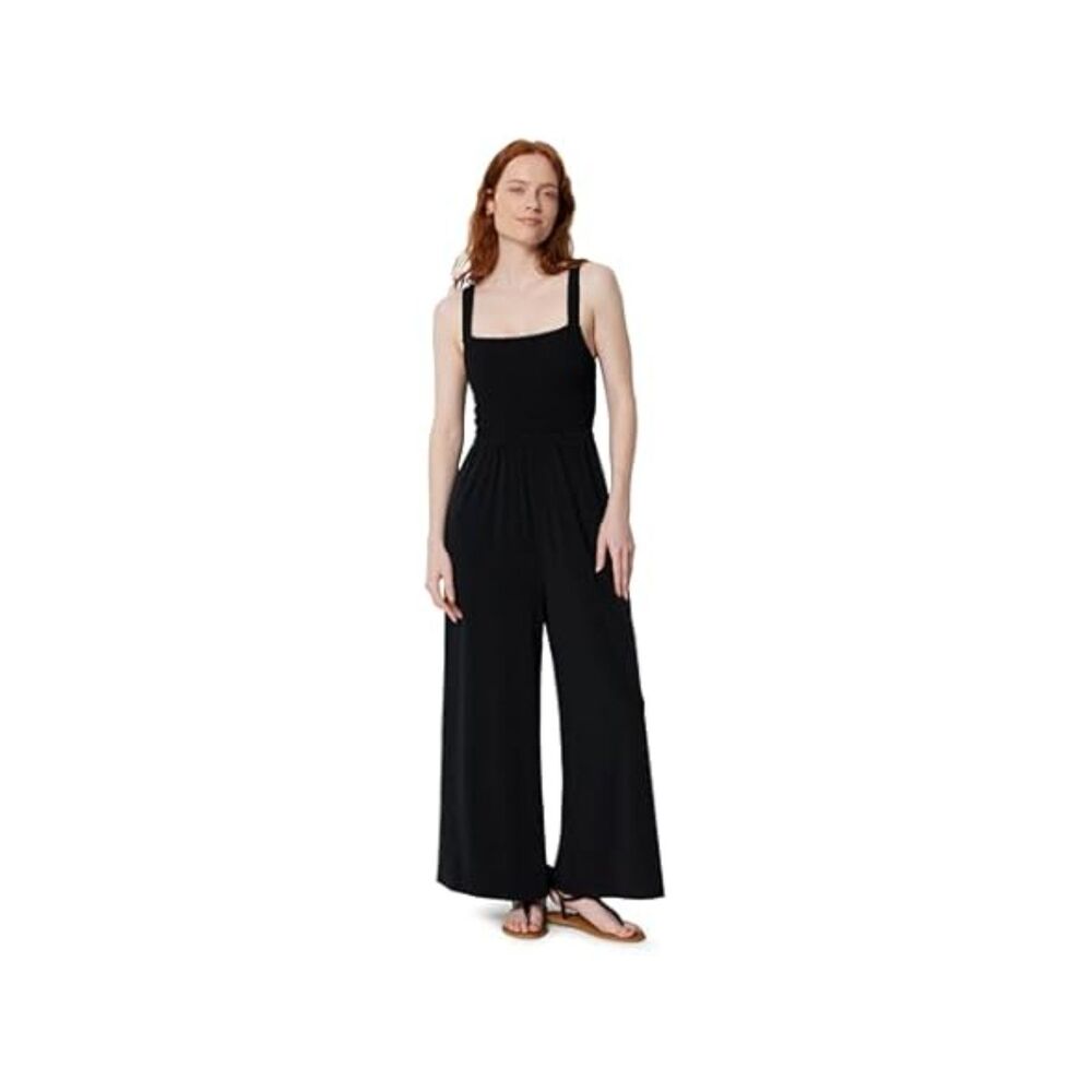 Amazon Essentials Women Square Neck Wide Leg Sleeveless Jumpsuit